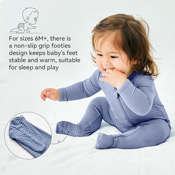 Pyjama dorsal en bambou - Ardoise