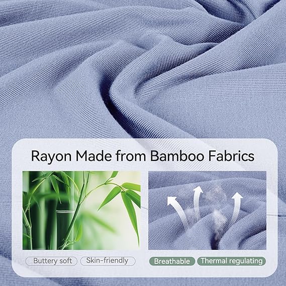 Pyjama dorsal en bambou - Ardoise