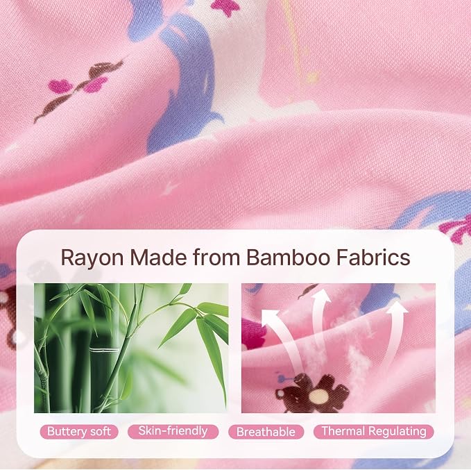 Bamboo Long Sleeve Romper-Unicorns
