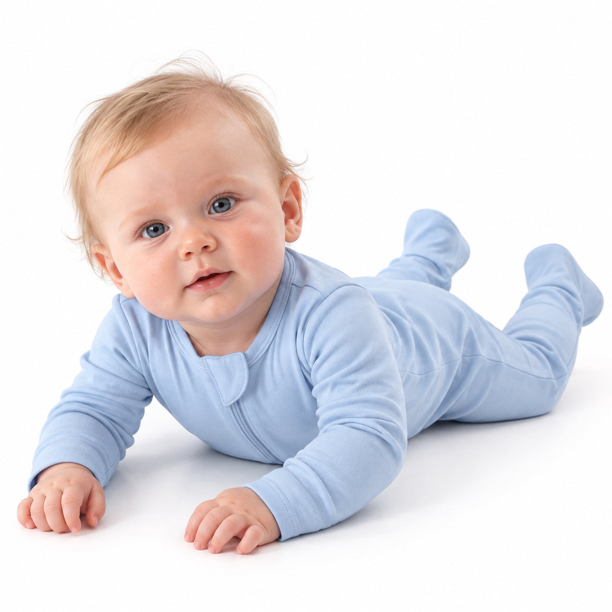 Bamboo Footie Pajamas – Slate