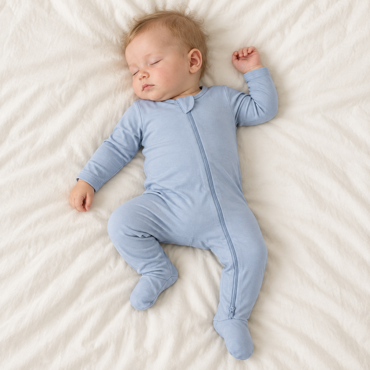 Pyjama dorsal en bambou - Ardoise