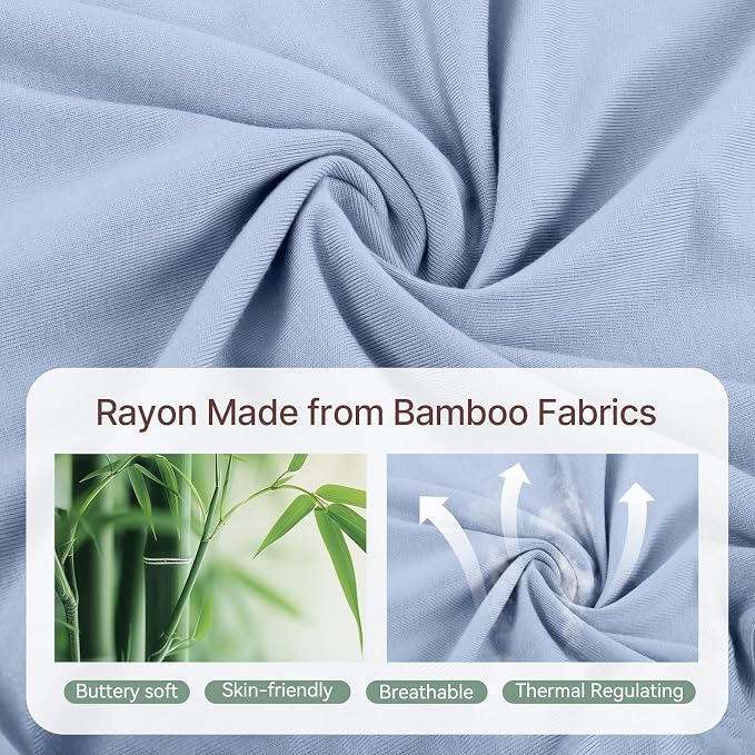 Pyjama dorsal en bambou - Ardoise