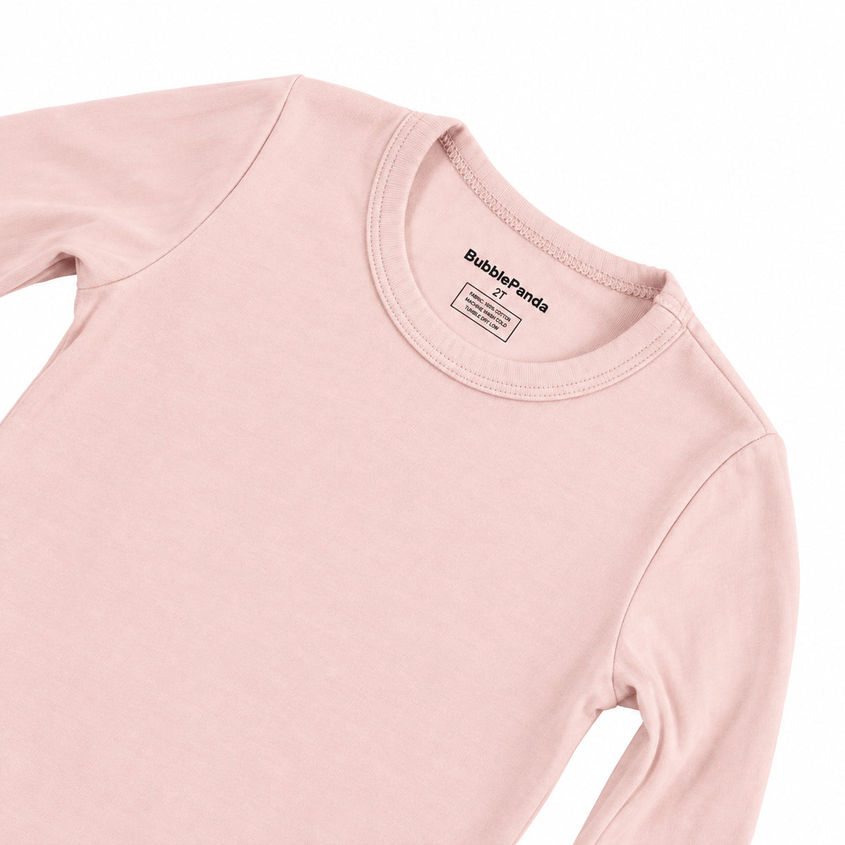 Bamboo Long Sleeve Pajama Set - Pink
