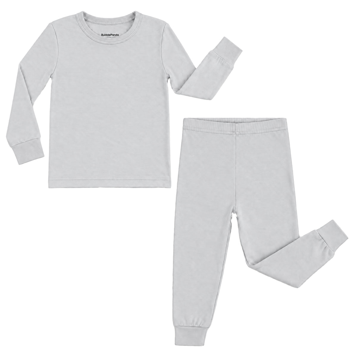 Bamboo Long Sleeve Pajama Set - Storm
