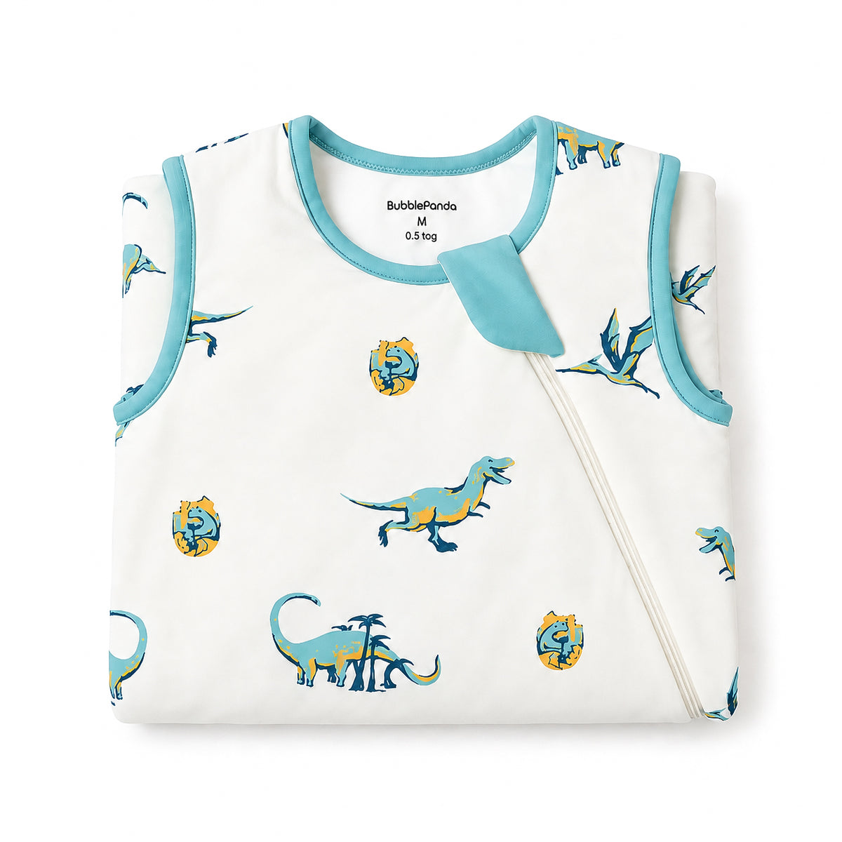 Gigoteuse en bambou - 0,5 TOG (Dinosaure)