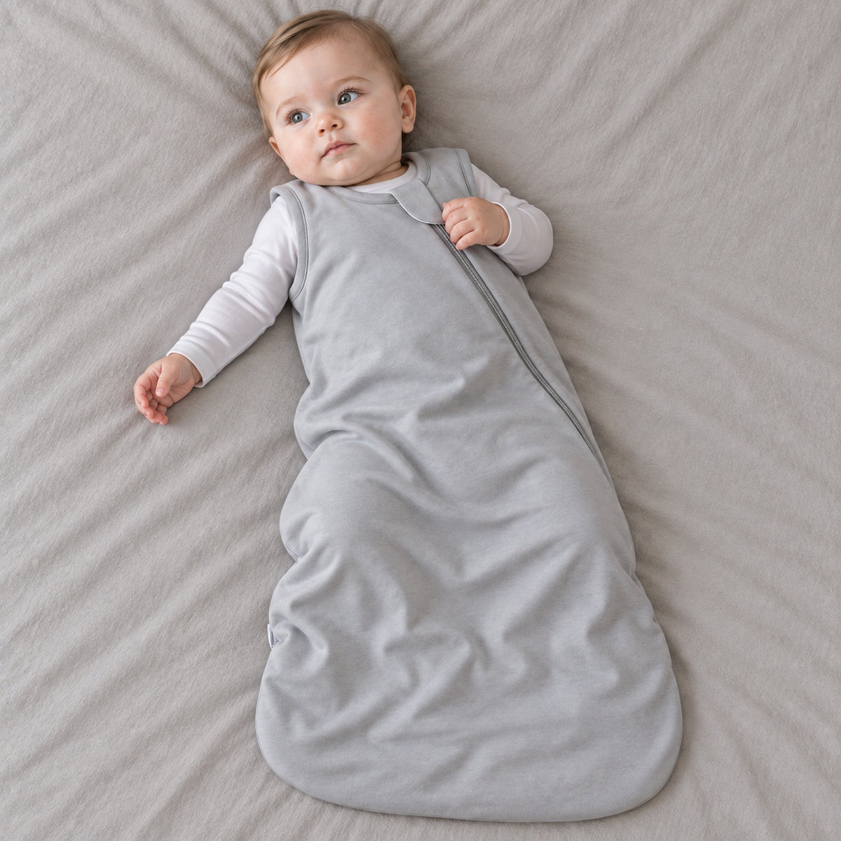 Gigoteuse en bambou - 2.5 TOG (Gris orage)
