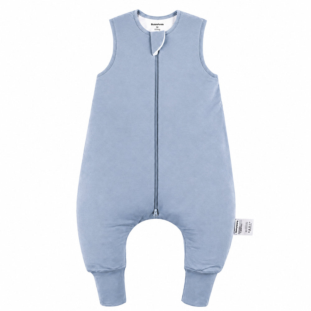 Gigoteuse Bambou Walker avec pieds - 0.5 TOG (Ardoise) — Walker Sleep Sack