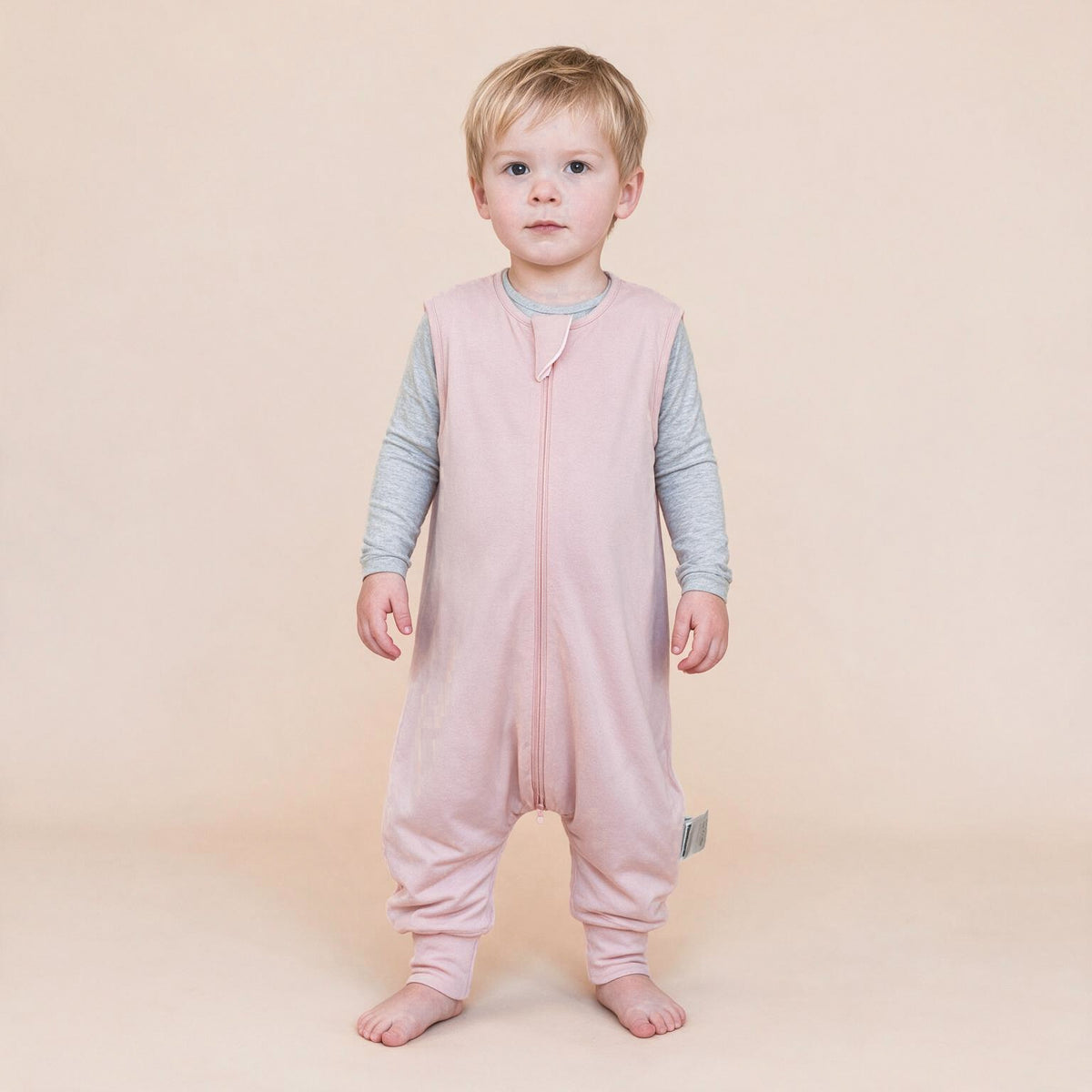 Bamboo Walker Sleep Sack with Feet 0.5 TOG – Pink — Walker Sleep Sack
