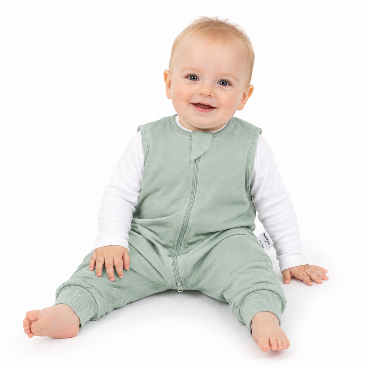 Bamboo Walker Sleep Sack with Feet 1.0 TOG – Sage