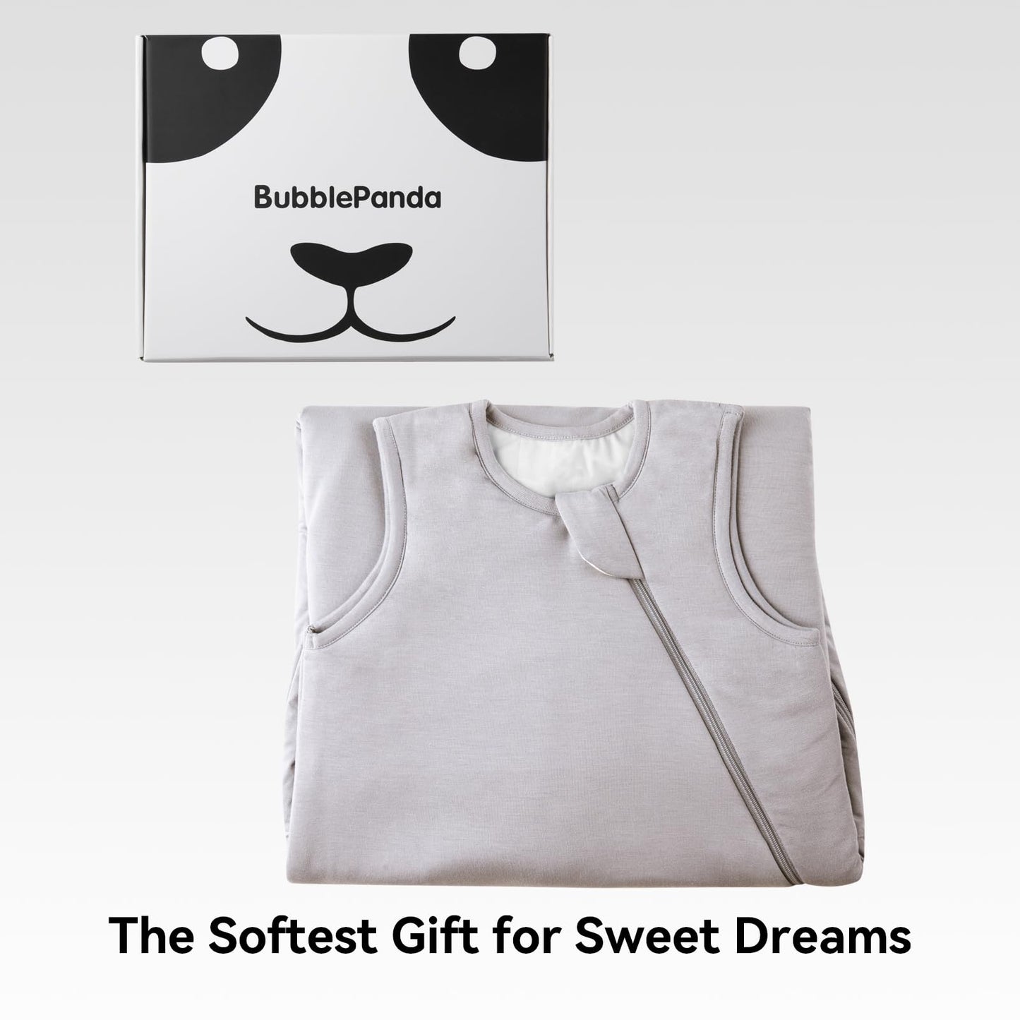 Okayinn BubblePanda Baby Sleep Sack 24-36 Months 100% Cotton 1.0 Tog Toddler Sleeping Sack 2t-3t for Babies 2-Way Zipper